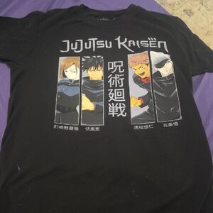 Jujutsu Kaisen Black Short Sleeve Tee